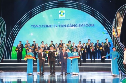 Tổng công ty Tân Cảng Sài Gòn lần thứ 6 liên tiếp đạt giải thưởng thương hiệu Quốc gia