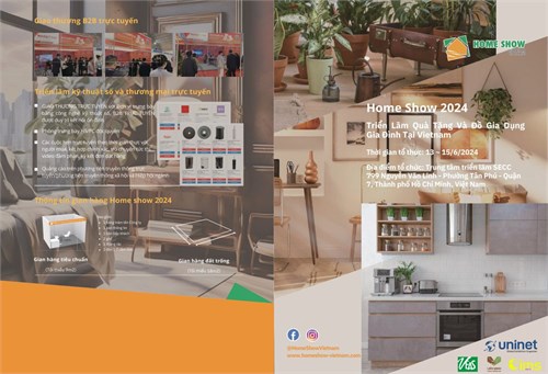 Thông báo mời tham gia Triển lãm Nhà thông minh VIBT và Triển Lãm Quà Tặng Và Đồ Gia Dụng Gia Đình Tại Vietnam – Homeshow 2024