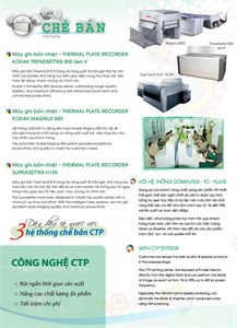 Dịch vụ chế bản - Công ty In Quân đội 2