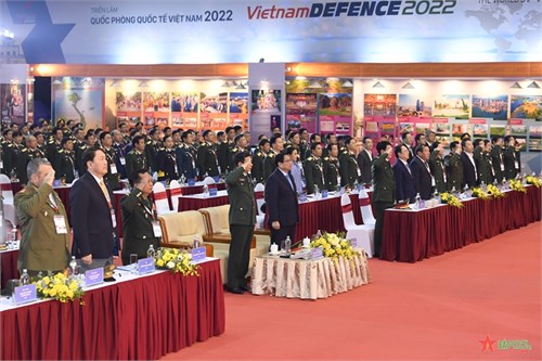 Khai mạc Triển lãm Quốc phòng quốc tế Việt Nam 2022