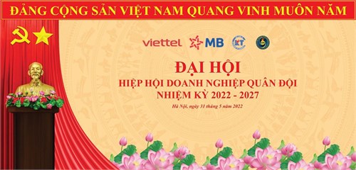 Thư cảm ơn đơn vị đồng hành tại Đại hội Hiệp hội doanh nghiệp Quân đội nhiệm kỳ 2022 - 2027