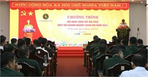 Thư cảm ơn đơn vị đồng hành tại  Hội nghị toàn thể hội viên năm 2024